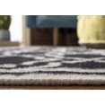 thumbnail image 5 of Safavieh Dhurries Myles Geometric Area Rug, Black/Ivory, 3' x 5', 5 of 11