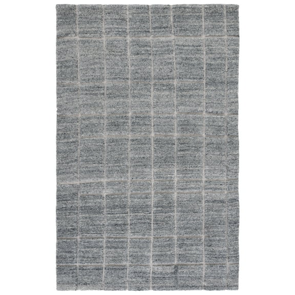 SAFAVIEH Kenya Dudley Distressed Area Rug, Dark Gray, 8' x 10'