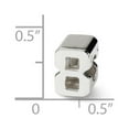 thumbnail image 2 of Numeral 8 Charm .925 Sterling Silver Reflection Beads, 2 of 5