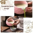 thumbnail image 2 of Matcha Whisk Set, Ceramic Matcha Set Includes Matcha Bowl, Matcha Whisk and Holder, Bamboo Scoop, Scoop Rest, Sifter and Tea Towel - 7 Pcs Matcha Kit for Matcha Lovers (Pink), 2 of 7