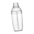 thumbnail image 2 of Cóctel agitador, botella de mezcladora de té helado transparente con colador de batideros de bebidas de barras transparentes para la bebida para el 700 ml, 2 of 8