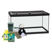 Tetra ReptoHabitat Glass Terrarium Kit for Aquatic Reptiles and Amphibians, 15 Gallon