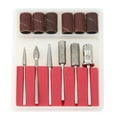 thumbnail image 5 of TekDeals Nail File Drill Kit Electric Manicure Pedicure Acrylic Portable Salon Machine, 5 of 6