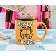 thumbnail image 4 of Garfield "Monday Though" Wax-Resist Ceramic Mug | Holds 20 Ounces, 4 of 8