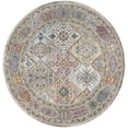 thumbnail image 3 of SAFAVIEH Aria Jarvis Traditional Area Rug, Cream/Multi, 6'5" x 6'5" Round, 3 of 7