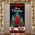 thumbnail image 3 of Festive Design Merry Christmas Banner Animal Theme Red Cardinal Decorative for Christmas Party Indoor Decoration Holiday Celebration, 3 of 9