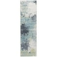 thumbnail image 4 of 8â€™ x 10â€™ Blue Yellow Abstract Sky Area Rug, 4 of 9