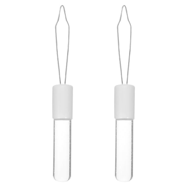 AURARMLET 2Pcs Quick Button Attachment Tool Dressing Aid For Seniors Acrylic Multi Zipper Puller