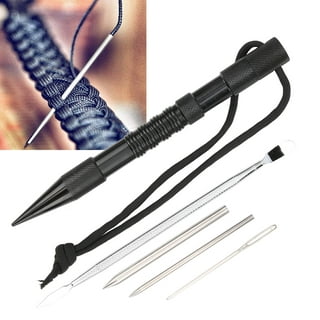  7 Pieces Paracord FID Set Knotters Tool Paracord Marlin Spike  Knotter Tools with Paracord Lacing Needles,Multifunctional Weaving Tools