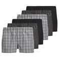 thumbnail image 1 of JACK&JONES boxers tejidos para hombre, pack de 6 - JACMILANO WOVEN BOXERS 6 PACK , algodón Negro/Gris XL (X-Large), 1 of 3