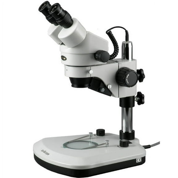 AmScope New LED Binocular Stereo Zoom Microscope 3.5X-45X New