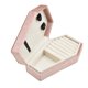 thumbnail image 4 of Caja de joyería de terciopelo, caja de anillo, collar portátil, caja de almacenamiento para exhibición de joyería, caja de regalo de joyería para , rosa un, 4 of 8