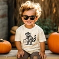 thumbnail image 2 of Funny Raccoon Cowboy Shirt for Kids Vintage Western Lasso Tee for Boys and Girls Natural Shirt Youth Small, 2 of 5