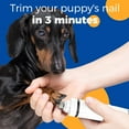 thumbnail image 6 of Oneisall N12 Dog Paw Trimmer for Dogs, 4-in-1 Low Noise Cordless Dog Grooming Kit, Body Dog Clipper & Face Dog Clipper & Dog Paw Clipper & Dog Nail Grinder - White, 6 of 10