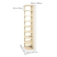 thumbnail image 2 of Moluckfu Organizador De Zapatos Beige Para Entrada Con Estructura Resistente Y Moderno, 2 of 8