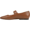 thumbnail image 2 of Naturalizer Women's Cosmic Mary Jane Flat English Tea Brown Leather 9M, 2 of 5