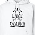 thumbnail image 3 of Inktastic Lake of the Ozarks Sun and Lake Adult Hoodie Sweatshirt, 3 of 4