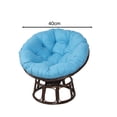 thumbnail image 3 of Gazechimp 40cm Swing Hanging Chair Cushion, Egg Chair Cushion for Indoor, Outdoor, Garden, Blue, 3 of 7