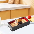 thumbnail image 6 of TISHITA Soba Noodle Tray Sushi Serving Tray Appetizer Plate with Drain Mat Udon Noodles Dish Cold Noodle Dish for Home 23x11.5x4.8cm, 6 of 8
