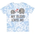 thumbnail image 3 of Inktastic My Busia Loves Me Childs Boys or Girls Toddler T-Shirt, 3 of 5