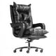 thumbnail image 1 of Thicken Double Layer Office Boss Chair Lifted Rotated Household Reclining Computer Chair Simple Style PU Leisure Swivel Chair My Lux Decor Round, 1 of 17