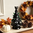 thumbnail image 6 of Cadancy Halloween Decorations Ceramic LED Light Up Cat Tree Ornament for Mantel Shelf Table Centrepiece Decor Spooky Seasonal Home Decor Night Light Holiday Gift, 6 of 8