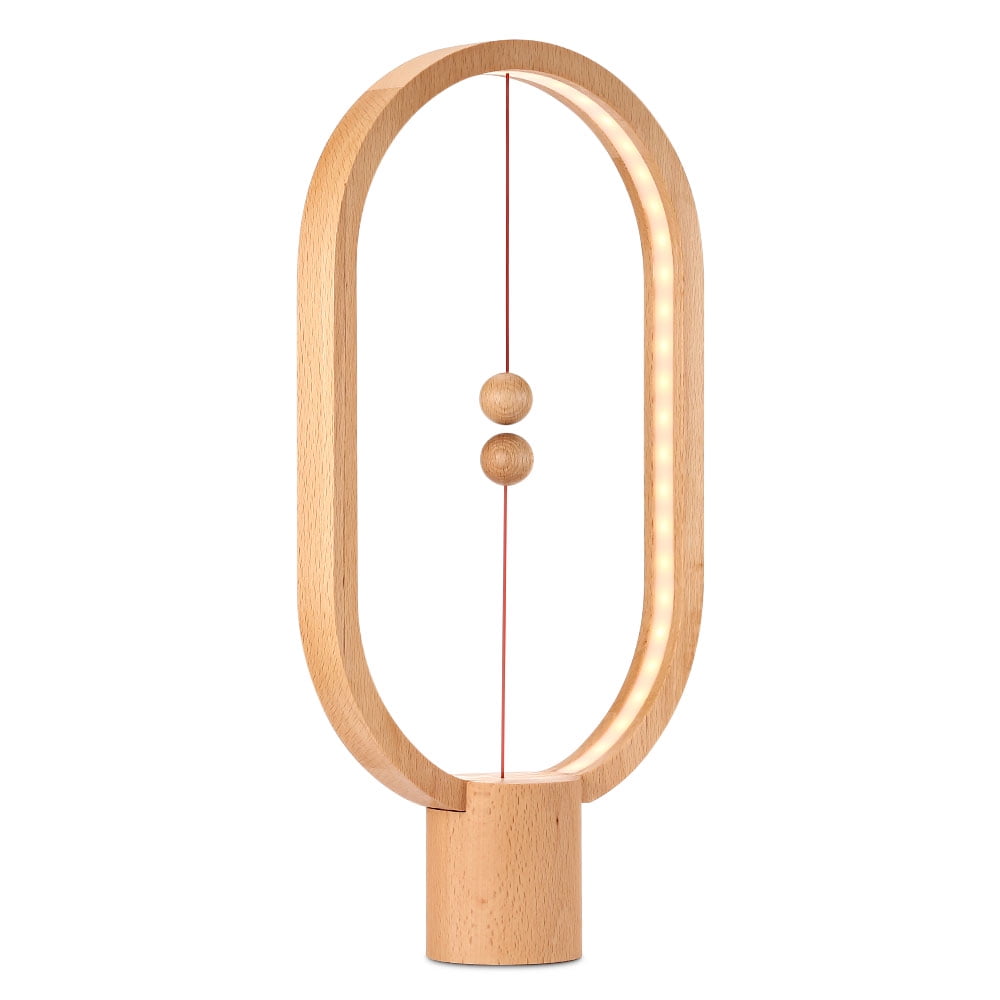 Heng Balance desk Lamp Ellipse; LIGHT WOOD