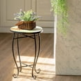 thumbnail image 6 of Costway Pineapple Outdoor Indoor Accent Table Plant Stand Scheme Garden Steel, 6 of 10