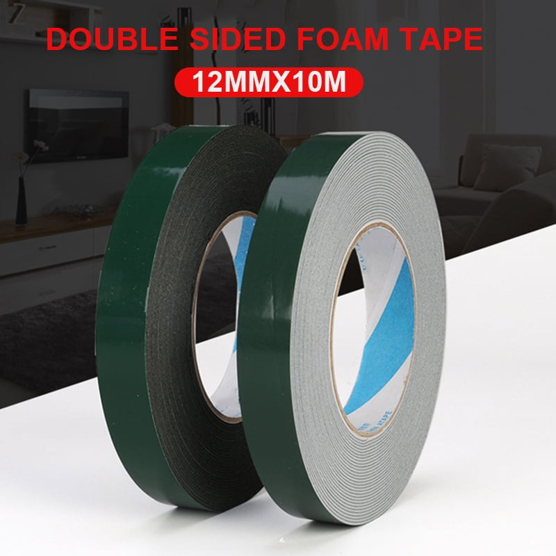 10M Double-Sided Mounting Acrylic Foam Tape Adhesive Strong Craft Sticky Paded 10M Double-Sided Mounting Acrylic Foam Tape Adhesive Strong Craft Sticky Paded