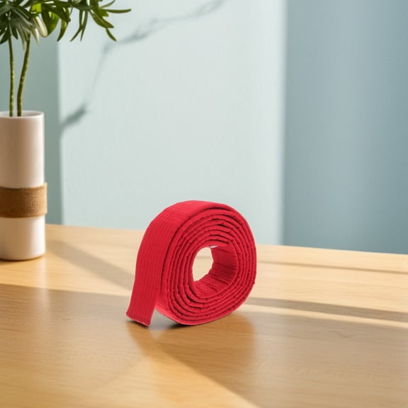 OUNONA 1 Pair Martial Arts Belt For Kids And Adults Ideal For Taekwondo Training And Karate Practice Belt For Practice And Mastering Taekwondo Techniques Red