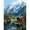 Nature-1, variant on BYGFHLYW Diamond Art Painting Kits for Adults,Mountain Cabin 5D Diamond Painting Kits for Beginner, DIY Full Round Gem Crystal Art, Home Wall Decor 11.8x 15.8 in