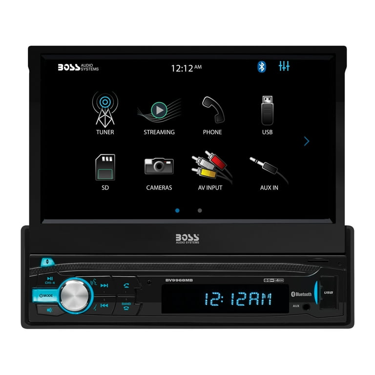 BOSS Audio Systems Head Unit 7” Touchscreen Car Stereo with Radio