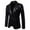 Black, variant on Patlollav Mens Blazer Winter Fashion Personality Sequins Casual Suit Jacket