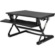 Loctek Ergonomic Technology  Interion Height Adjustable Sit-Stand Desk Converter with Full Width Keyboard