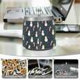 thumbnail image 6 of Yayeee Ashtray with Lid for Cigarette Smokeless Stainless Steel Home Ash Holder, Playful Winter, 6 of 7