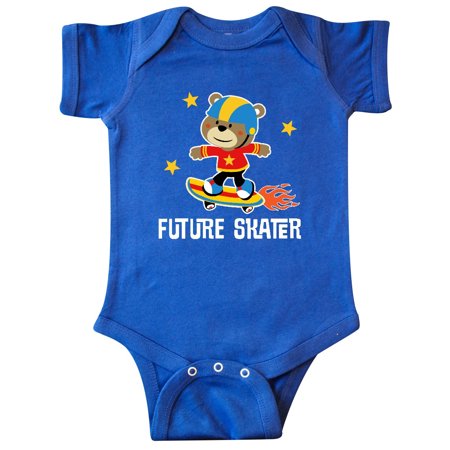 

Inktastic Skateboard Future Skater Gift Baby Boy Bodysuit