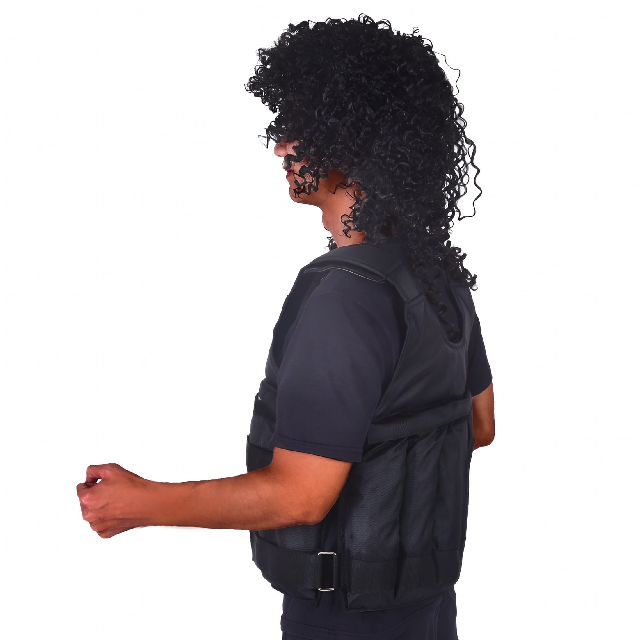 BESTSKY Workout Weighted Vest for Women Men Adjustable Weight 110LB Exercise Training Fitness Body Weight Vests for Running Training Workout Jogging Walking Black