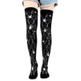 thumbnail image 1 of TIEVOSA Accessoires de Vacances Imprimés Halloween Maquillage Bas Longs, 1 of 3