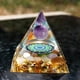 thumbnail image 2 of Wdftyju Pirámide de orgonita, amatista, peridoto, cristal curativo, generador de energía, artesanías de orgonita Wdftyju  5wh8vc5qr3pn7av9D02, 2 of 9