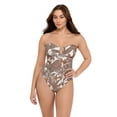 thumbnail image 3 of Sofia by Sofia Vergara Women's and Women's Plus Bandeau One-Piece Swimsuit, Sizes XS-2X, 3 of 5