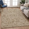 thumbnail image 6 of Addison Rugs Chantille Indoor/Outdoor Transitional Geometric Brown Machine Washable Rectangle Rug, 5' x 7'6", 6 of 8