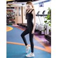 thumbnail image 4 of TOPTIE Yoga Racer Back Tank Top, Athletic Compression Tank, Junior-Grey-L, 4 of 6