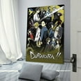 thumbnail image 3 of Japanese Light Novel Series Durarara!! Characters Anime Poster Home Decor Poster Wall Art Hanging Picture Print Bedroom Decorative Painting Posters Room Aesthetic 20x30inch(50x75cm), 3 of 6