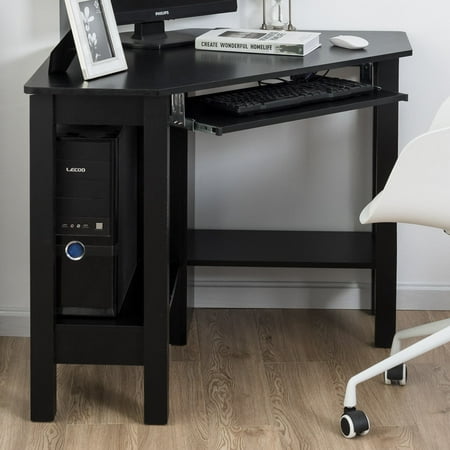 Costway Wooden Corner Desk With Drawer Computer Pc Table Study Office Room Black Canada Costway Wooden Corner Desk With Drawer, Corner Office Desk Ikea Canada