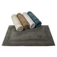 thumbnail image 2 of Saffron Fabs  Cotton Regency Bath Rug (Set of 2) Blue 34 x 21 & 36 x 24, 2 of 5