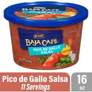 Reser's Baja Cafe Medium Pico De Gallo Salsa, 16 oz Tub (Refrigerated)