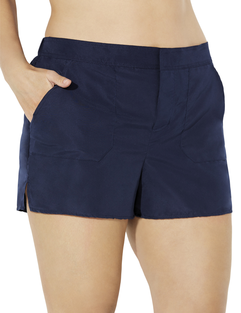 plus size swim shorts walmart