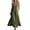 Army Green-A, variant on JINMGG Summer Dresses for Women under $10,Women Tropical Print Halter Backless Maxi Dress Sleeveless Beach Dress