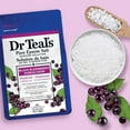 thumbnail image 2 of Dr Teal's Pure Epsom Salt Soak, Black Elderberry with Vitamin D, 1.36kg, 2 of 9