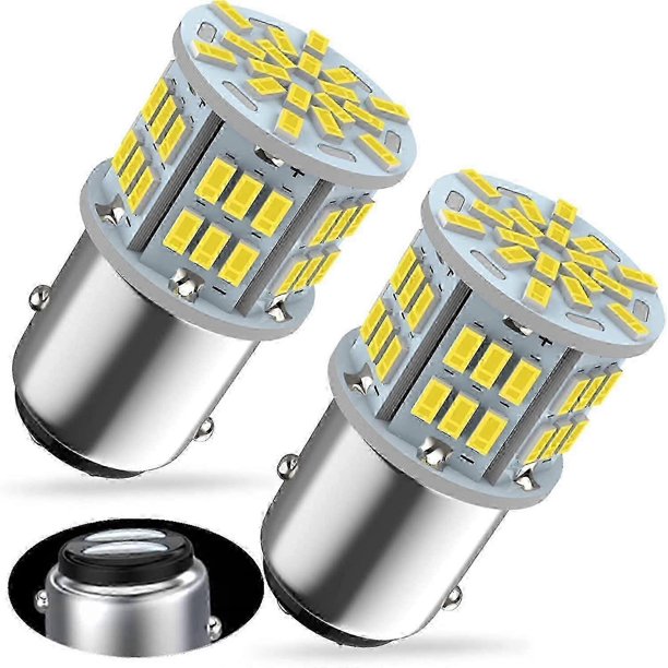 1157 LED Bulbs 12V 24V - Super Bright White 6000K - For brake lights / brake light / taillights